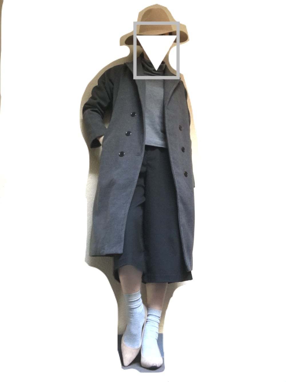「ママコーデ、ご近所コーデ、UNIQLO、プチプラ、１万円以内でコーデ」｜「GUのアイテム（ハット、ベージュ系）」を使った、Midori さん（レディース・168cm）の春コーディネートの1枚目の写真