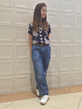 sawaaaさん（レディース・157cm）の夏コーディネート