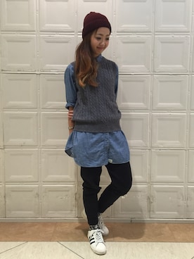 sawaaaさん（レディース・157cm）の秋コーディネート