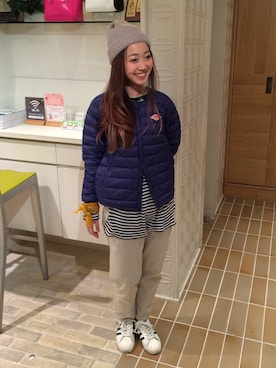 「G-SHOCK」｜sawaaaさん（レディース・157cm）の冬コーディネート