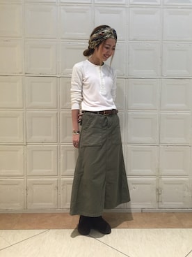 sawaaaさん（レディース・157cm）の春コーディネート