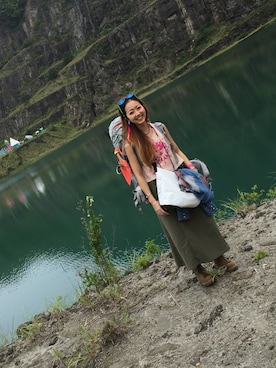 sawaaaさん（レディース・157cm）の夏コーディネート