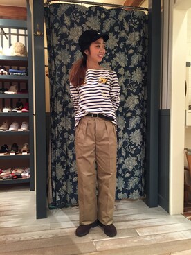 「TAILOR TOYO」｜sawaaaさん（レディース・157cm）の冬コーディネート