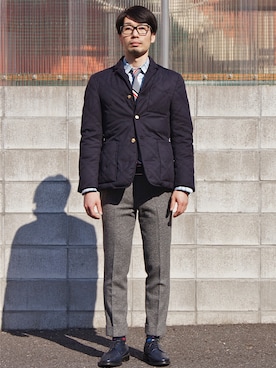 「 Tricker's」｜UNDERPASSさん（メンズ・176cm）の秋コーディネート