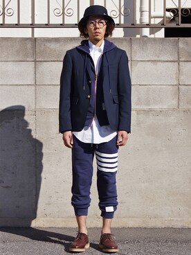 テーラードジャケットを使った 14 S S のメンズ人気ファッションコーディネート Wear