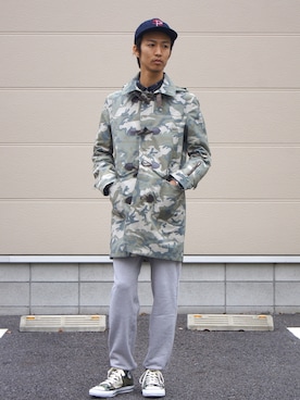 「SOPHNET.（ソフネット）のアイテム（ジャケット/アウター）」を使った、UNDERPASSさん（メンズ・170cm）の秋コーディネート