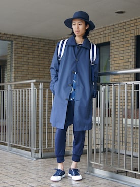 「nonnative(ノンネイティブ)のアイテム」を使った、UNDERPASSさん(メンズ・170cm)の春コーディネート