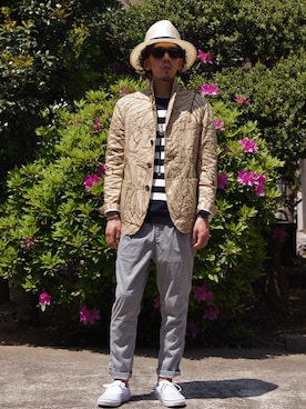 「 ＶＡＮＳ」｜UNDERPASSさん（メンズ・170cm）の春コーディネート