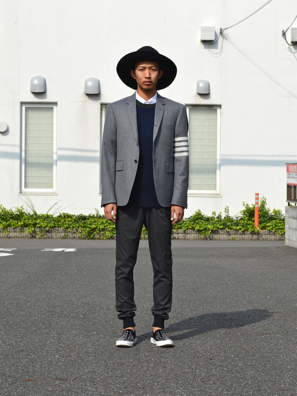THOM BROWNE テーラードジャケット SIZE S THOM BROWNE 代官山)THOM トムブラウン クレイジーパターン