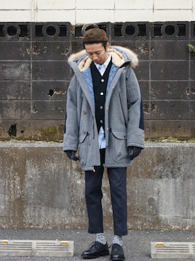 「 Tricker's」｜UNDERPASSさん（メンズ・172cm）の冬コーディネート