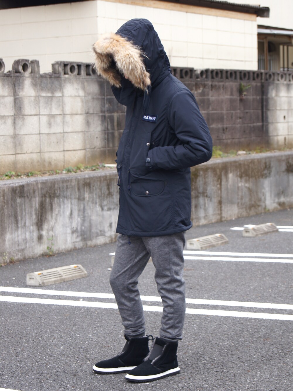 uniform experiment] U.E.NAVY めまぐるしく デッキジャケット 1