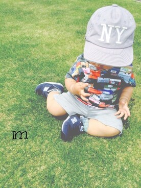 maaさん（キッズ・80cm）の春コーディネート