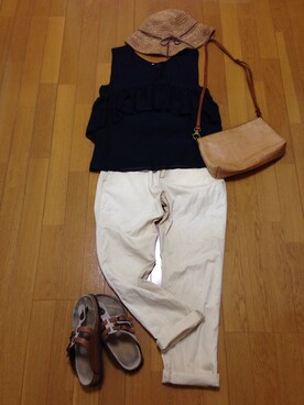 ameさん（レディース・164cm）の夏コーディネート