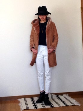 ameさん（レディース・164cm）の冬コーディネート