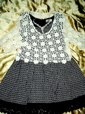 「YOCO（ヨーコー）のアイテム」を使った、朱晏伶さん（レディース・161cm）の夏コーディネート