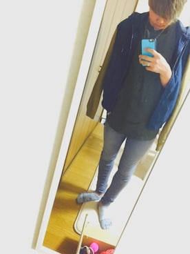 「BILLABONG（ビラボン）のアイテム（スタジャン）」を使った、たくみさん（メンズ・170cm）の夏コーディネート