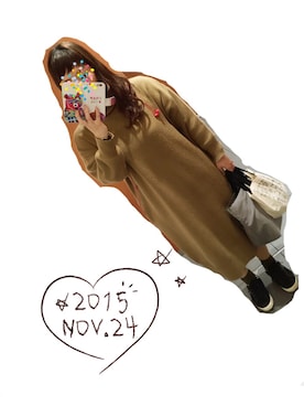 「お仕事スタイル」｜「アイテム（ワンピース/ドレス）」を使った、mochikoさん（レディース・158cm）の秋コーディネート