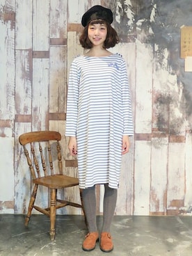 ぴのこさん（レディース・172cm）の冬コーディネート