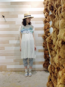 「Ne-net（ネネット）のアイテム」を使った、ぴのこさん（レディース・172cm）の春コーディネート