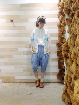 「Ne-net（ネネット）のアイテム」を使った、ぴのこさん（レディース・172cm）の春コーディネート