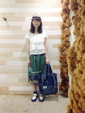 ぴのこさん（レディース・172cm）の夏コーディネート