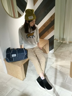 「Ne-net（ネネット）のアイテム」を使った、ぴのこさん（レディース・172cm）の夏コーディネート