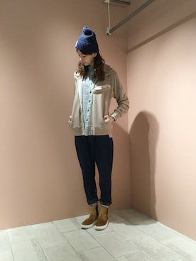 ぴのこさん（レディース・172cm）の秋コーディネート