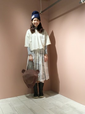 ぴのこさん（レディース・172cm）の秋コーディネート