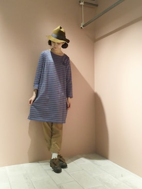 「Ne-net（ネネット）のアイテム」を使った、ぴのこさん（レディース・172cm）の冬コーディネート