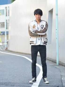 【glamb】NODAさん（メンズ・182cm）の秋コーディネート