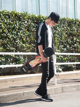 【glamb】NODAさん（メンズ・182cm）の春コーディネート