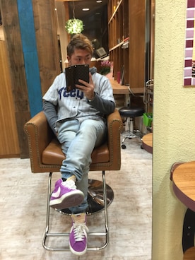 「アイテム（トップス）」を使った、mar-☆さん（メンズ・170cm）の夏コーディネート