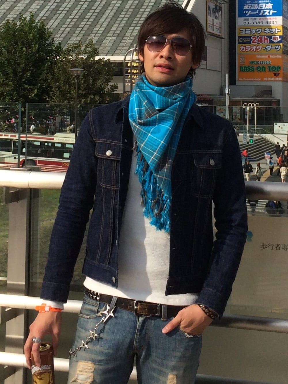 WACKO MARIAのウォレットチェーンを使った人気ファッション