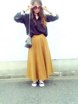 eriさん（レディース・158cm）の秋コーディネート