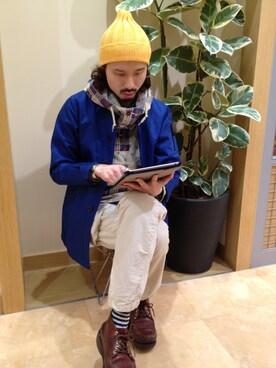 OGAWAさん（メンズ・175cm）の冬コーディネート