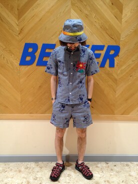 OGAWAさん（メンズ・175cm）の春コーディネート