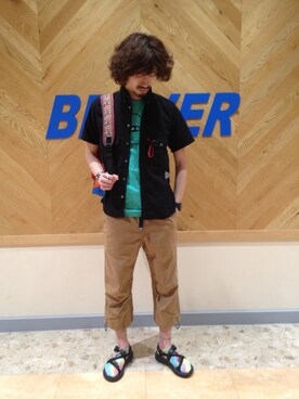 OGAWAさん（メンズ・175cm）の春コーディネート