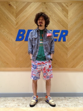 OGAWAさん（メンズ・175cm）の夏コーディネート