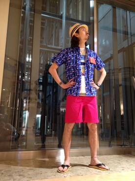 OGAWAさん（メンズ・175cm）の夏コーディネート