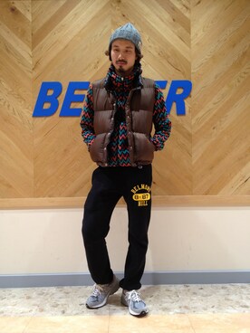 OGAWAさん（メンズ・175cm）の秋コーディネート