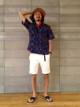 「サンダルマン」｜OGAWAさん（メンズ・175cm）の春コーディネート