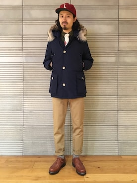 OGAWAさん（メンズ・175cm）の冬コーディネート