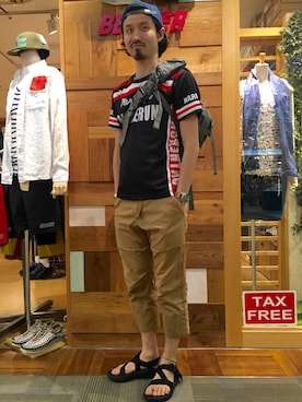 「MYSTERY RANCH（ミステリーランチ）のアイテム（メッセンジャーバッグ）」を使った、OGAWAさん（メンズ・175cm）の春コーディネート