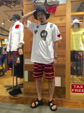 OGAWAさん（メンズ・175cm）の夏コーディネート