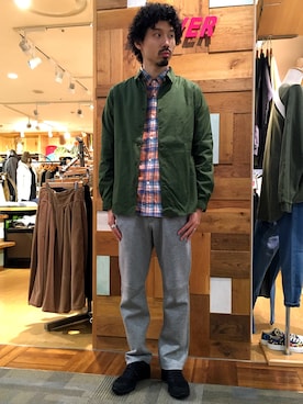 OGAWAさん（メンズ・175cm）の秋コーディネート