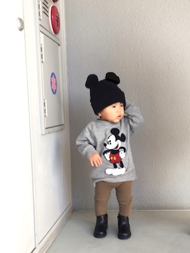 kanatoさん（キッズ・80cm）の秋コーディネート