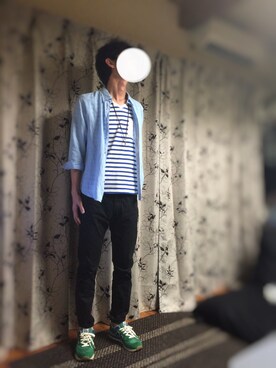 バイオさん（メンズ・182cm）の夏コーディネート