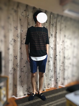 「MIL-SPEC（ミルスペック）のアイテム」を使った、バイオさん（メンズ・182cm）の夏コーディネート