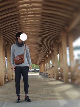 バイオさん（メンズ・182cm）の秋コーディネート