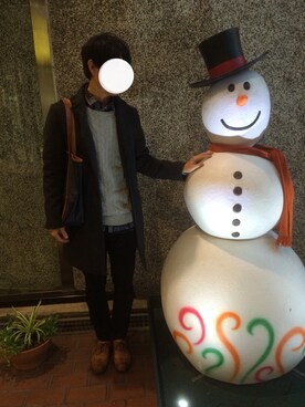 「雪だるま」｜バイオさん（メンズ・182cm）の秋コーディネート